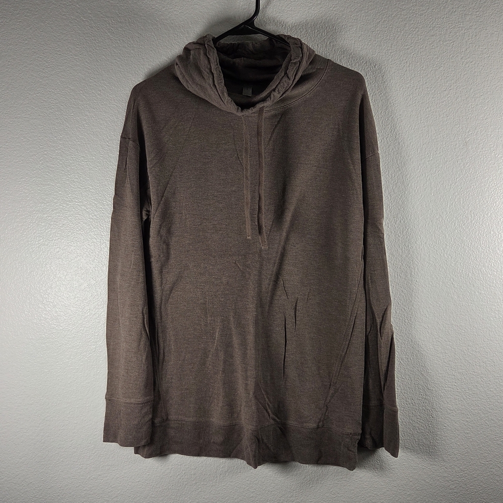 GapBody Brown Cowl Neck Womens Size Small Sweatshirt
